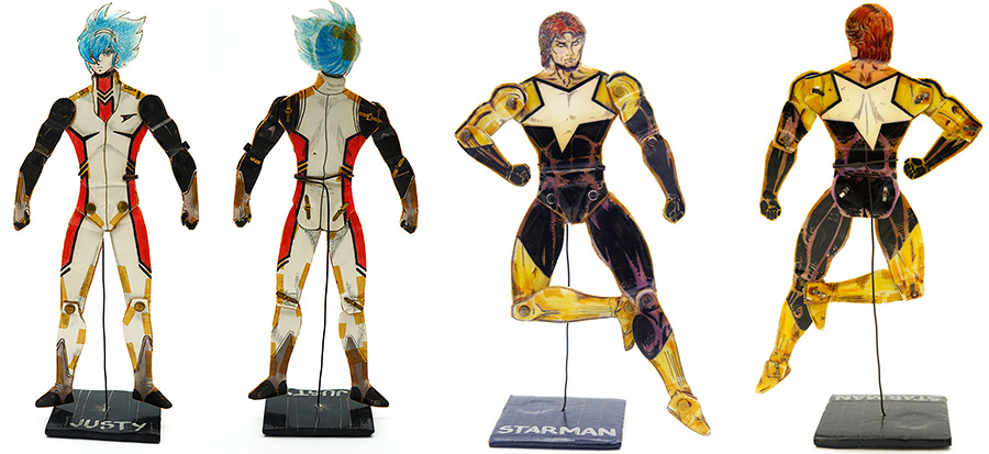About Starman front and back