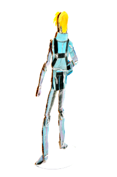 Roy Fokker- Robotech - back angle