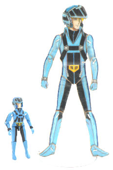 Robotech Roy Fokker with figure helmet